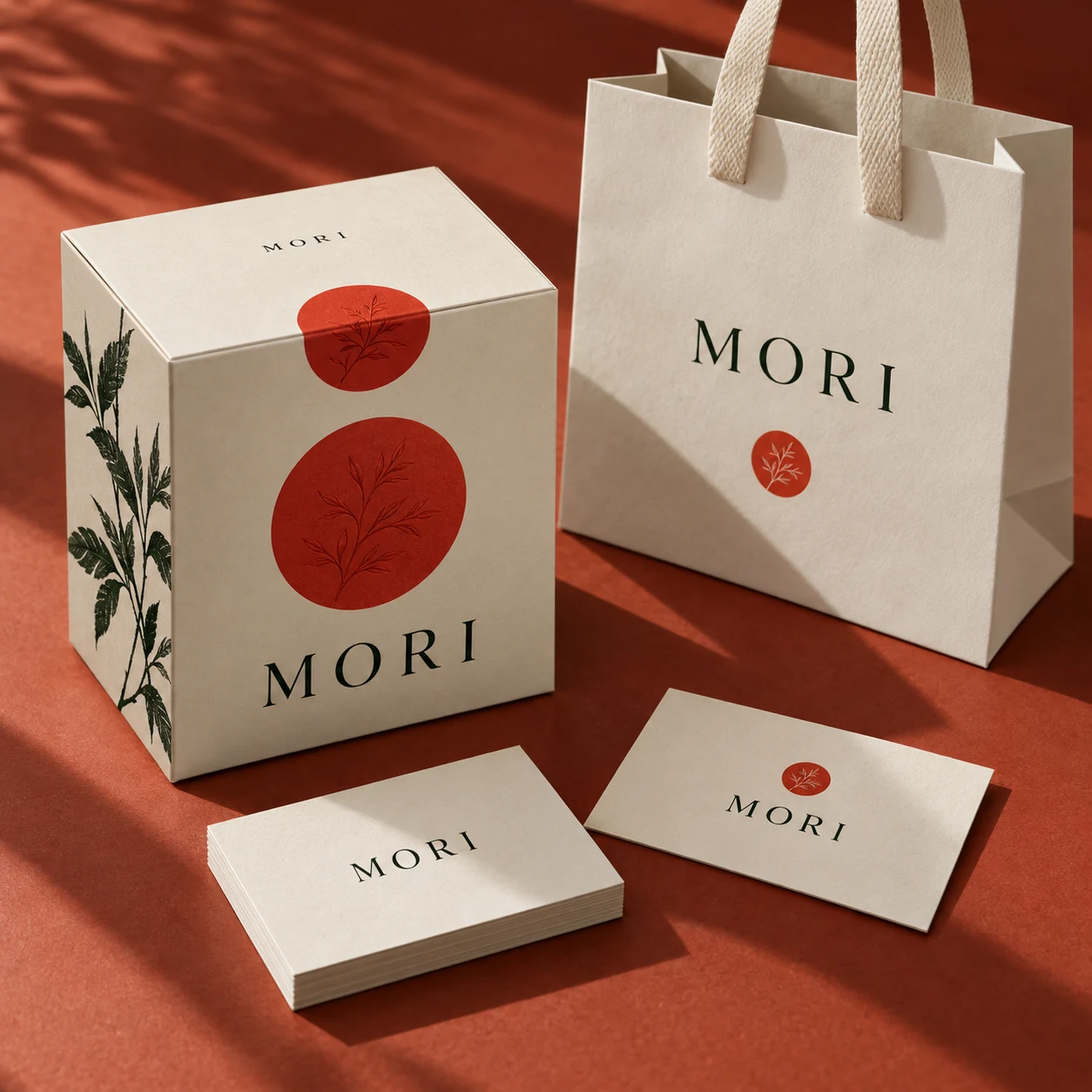 Illustrative A brand with a point of view. design concept